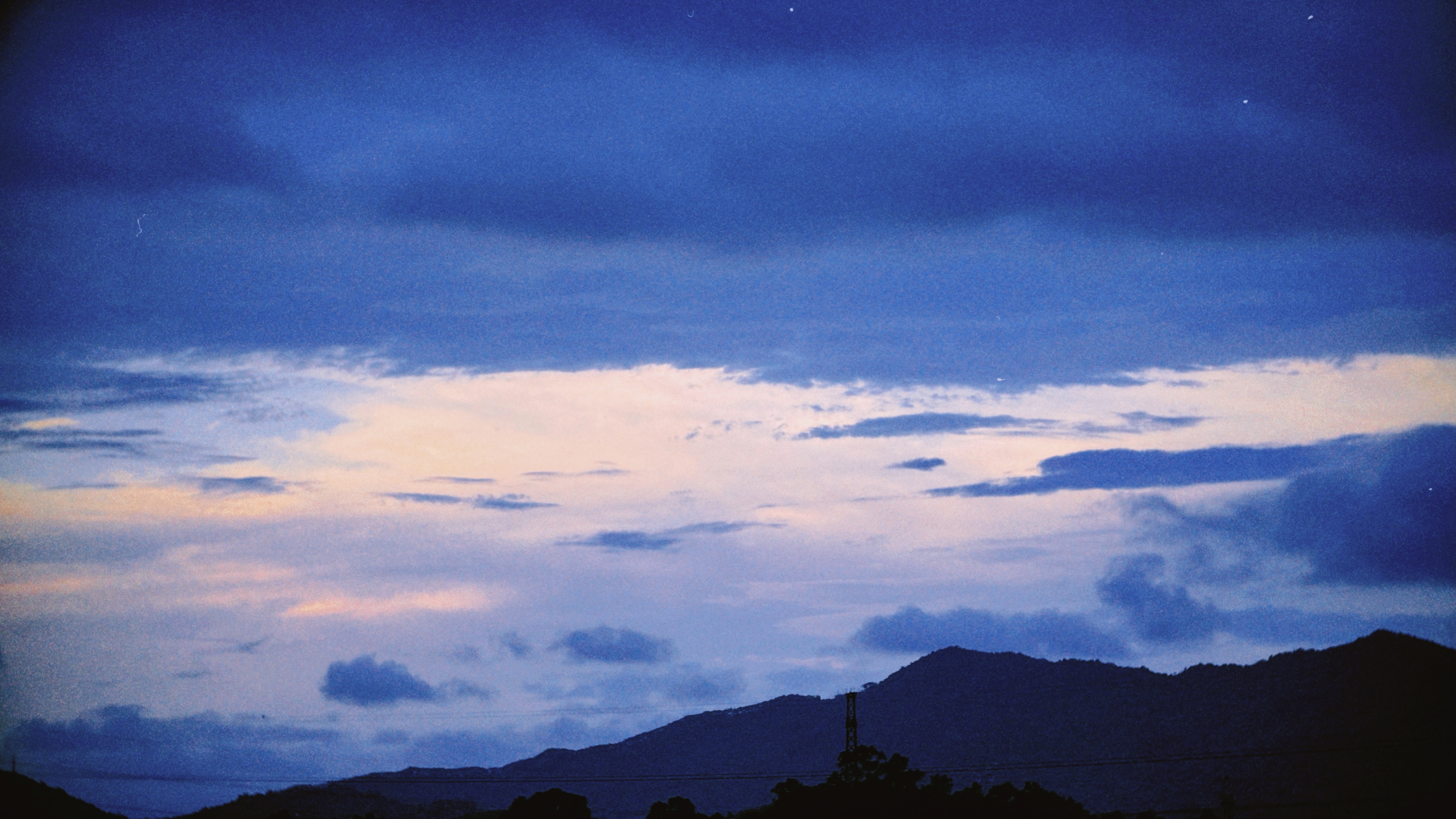 Blue weather